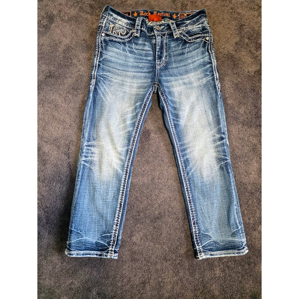 Rock Revival Ferry Mid-Rise Crop 29x23.5